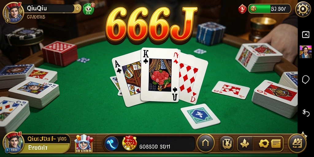 Tampilan gameplay seru dari 666J yang menantang.