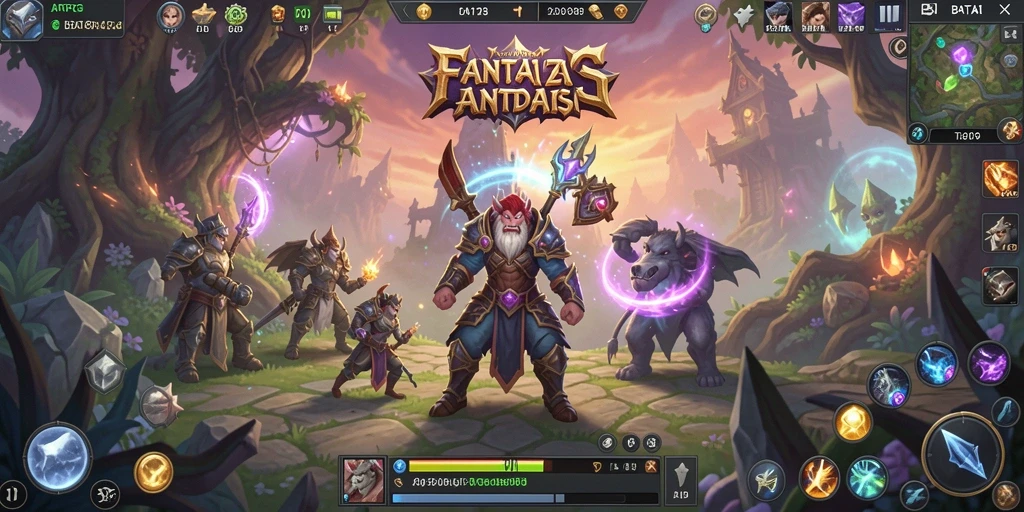 Tampilan menarik dari gameplay BATA123 yang memukau.