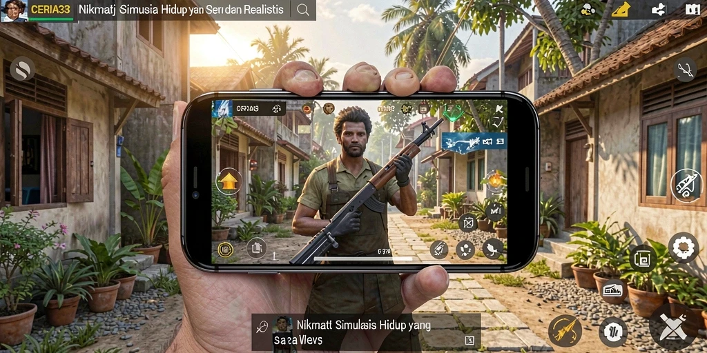 Tampilan gameplay CERIA33 yang seru dan interaktif.