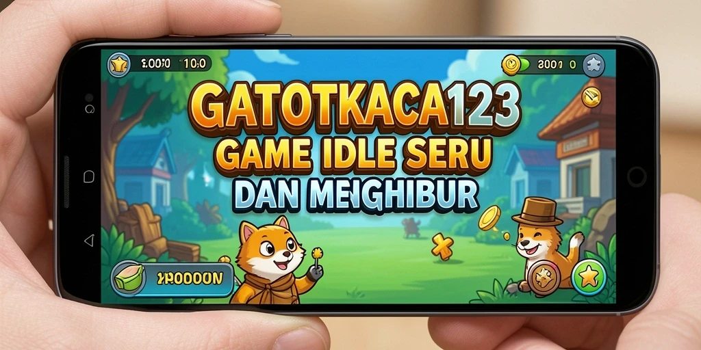 Tangkapan layar GATOTKACA123 dengan gameplay Idle yang menarik.