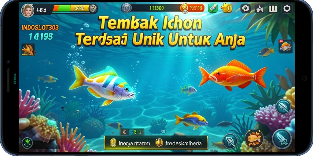 Tampilan menarik gameplay menembak ikan di INDOSLOT303.